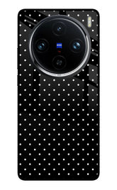 White Dots Vivo X100 Pro Back Cover